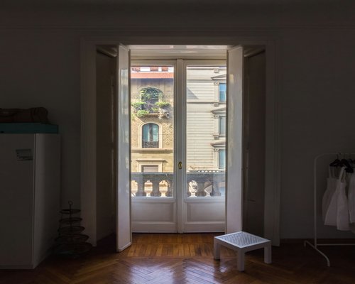 Italian apartment with soft daylight